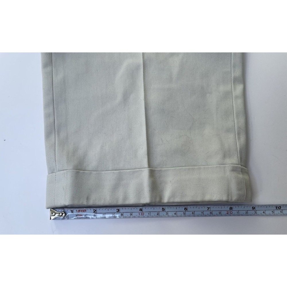Brooks Brothers Men’s Advantage Chino Elliot Pants 35x32 Tan Cream - Picture 7 of 7